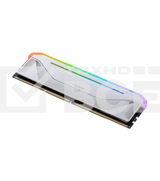 Оперативная память Apacer Nox, DDR5, 32GB (1x32GB), 6000 MHz, CL38, DIMM, с радиатором, RGB, белый