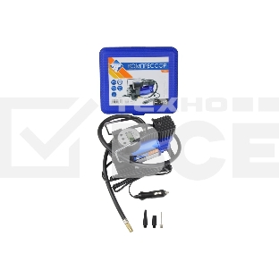 Автомобильный компрессор NOVA BRIGHT АК-45 металлический корпус, пластиковый кейс 36449