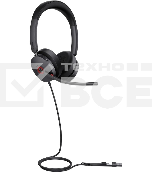 Гарнитура проводная Yealink UH48 Dual UC USB-C/A 1308152