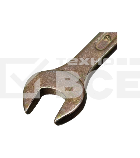 Ключ рожковый Сибртех 14302 8 х 9 мм, желтый цинк