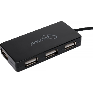 USB-концентратор Gembird UHB-U2P4-03, USB 2.0, USB 4 порта, USB