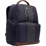 Рюкзак мужской Piquadro Brief2 CA4439BR2BM/BLUCU темно-синий/коричневый нейлон/натур.кожа, фото10