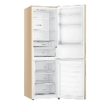 Холодильник Haier CEF536CGG золотистый двухкамерный 240/105 л морозилка снизу, No Frost, фото4