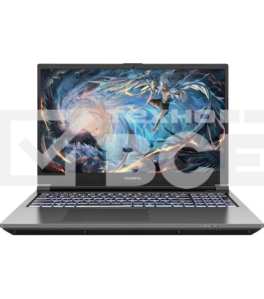 Ноутбук Colorful X15 AT 23 Intel Core i5-12450H/16Gb/SSD512Gb/RTX4060 6Gb/15.6';/IPS/FHD/144Hz/180W/NoOS/Grey (A10003400455)