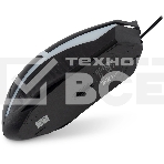 Мышь проводная Oklick 398G черный, 2400 dpi, USB, кнопки - 4, фото6