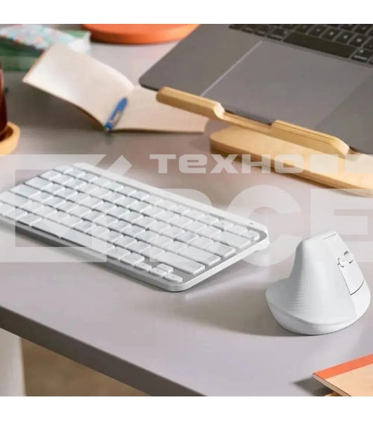 Мышь беспроводная Logitech Lift белый, 4000 dpi, радиоканал, Bluetooth, USB, кнопки - 6