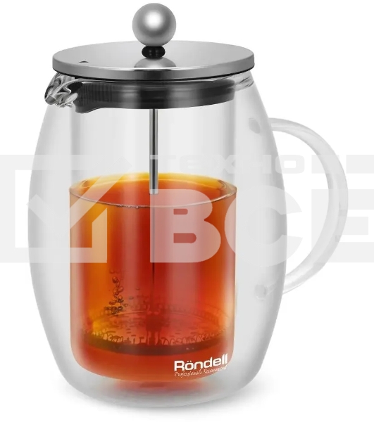 Френч-пресс с двойными стенками 0,6 л Rondell RDS-1821 Calypso