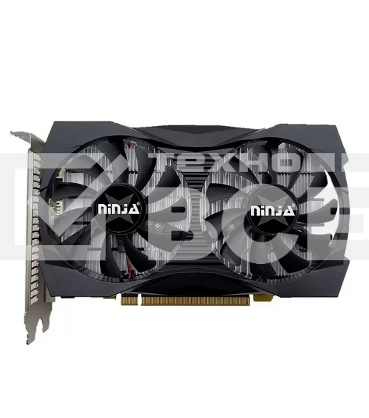 Видеокарта Ninja (Sinotex) GTX1050 4G GDDR5 128BIT DVI DP HDMI 2FAN RTL