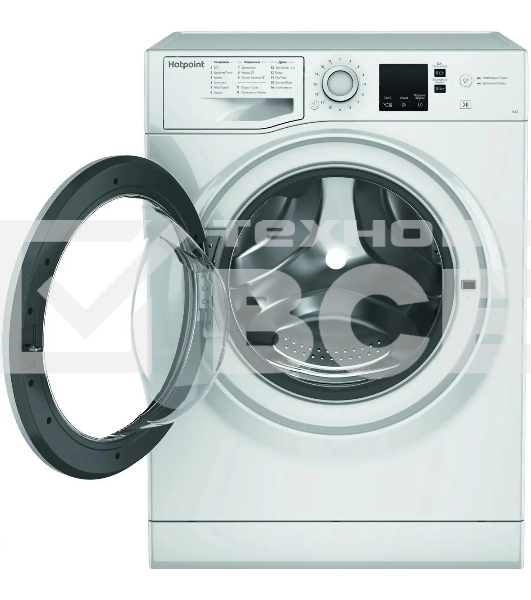 Стиральная машина Hotpoint NSS 6015 W RU белый, загр. фронтальная макс.: 6 кг 1000 об/мин класс: А+