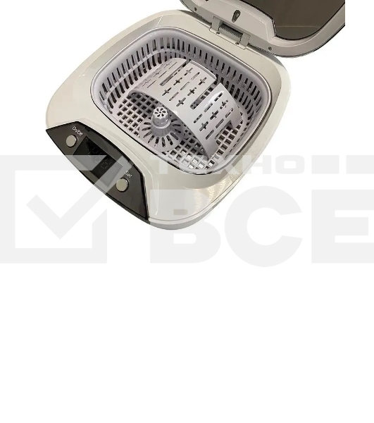 Ультразвуковая ванна Codyson CD-7920 белая, 0.85 л, 55 Вт