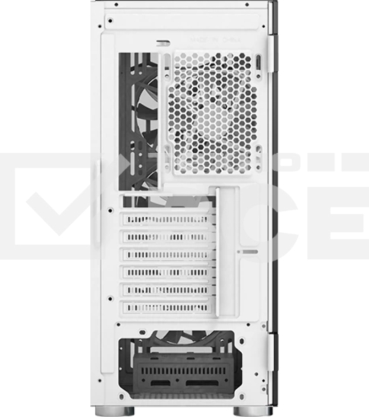 Компьютерный корпус Montech X3 Glass белый без БП ATX 3x140mm 2xUSB2.0 1xUSB3.0 audio bott PSU