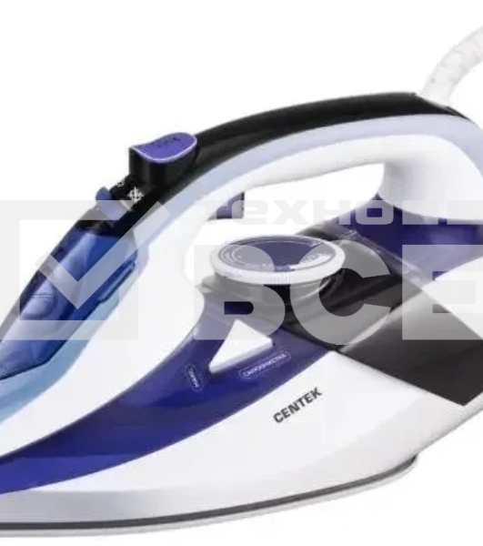 Утюг Centek CT-2318 синий, 2800 Вт