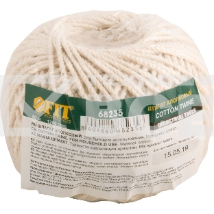 Шпагат хлопковый Fit 68235 1200 текс, 50 м