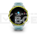 Умные часы Garmin Forerunner 570 белый, желный безель, бирюзовый ремешок 47мм, фото8