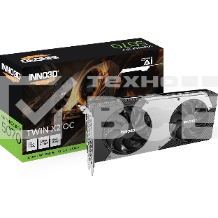 Видеокарта INNO3D RTX 5070 X2 OC/RTX 5070, HDMI, DPx3, 12G,D7