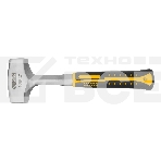 Кувалда Denzel 1 кг, цельнометаллическая, двухкомпонентная рукоятка, фото6