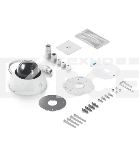 Камера видеонаблюдения Ubiquiti UniFi Protect Camera AI Dome 4K (8Mp), 30 к/с, 109,9°, ИК-подсветка до 40 м