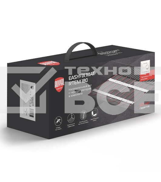Мат нагревательный Royal Thermo EasyFix Mat RTEM 2-180-5 (комплект с терморегулятором)