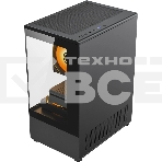 Корпус Accord ACC-UE2B TG OFFICE PRO черный без БП mATX 2xUSB2.0 1xUSB3.0 1xUSB3.1 audio, фото2