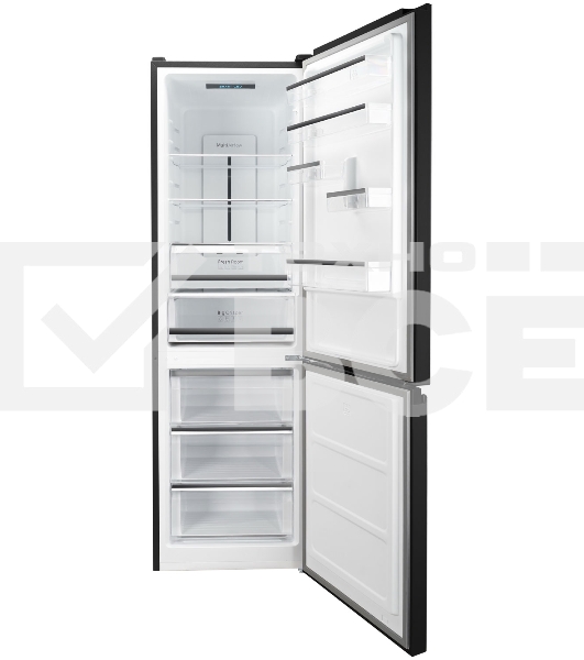 Холодильник DeLonghi DCS 19NFI BB DAMIANO белый двухкамерный 230/100л морозилка снизу, No Frost