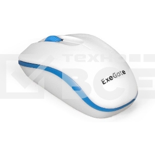 Мышь беспроводная ExeGate Professional Standard SR-9055W белый, 1200 dpi, радиоканал, USB, кнопки - 3