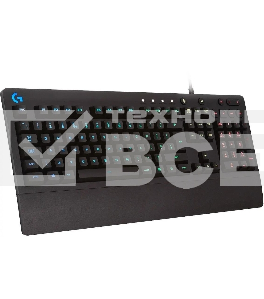 Клавиатура Logitech G213 Prodigy черный USB 2.0 Multimedia Gamer LED (подставка для запястий)
