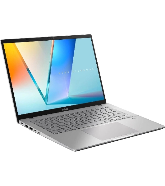 Ноутбук ASUS VivoBook S14 M3407HA-SF065/14'/OLED/AMD Ryzen 5 220/16Gb/512Gb SSD/AMD Radeon Graphics/без OC/серебристый/1.7kg