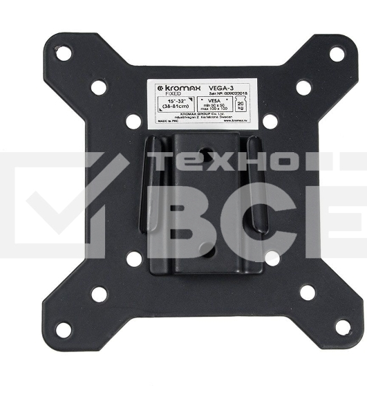 Кронштейн для телевизора Kromax VEGA-3 new черный 15