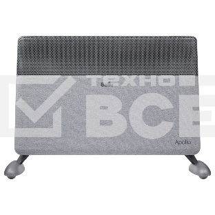 Конвектор Ballu Apollo digital INVERTER Moon Gray BEC/ATI-1501 серый, 1500 Вт, 20 м2, термостат, дисплей, WiFi