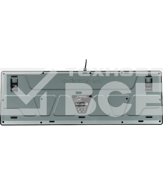 Клавиатура беспроводная Steelseries Apex 100 механическая черный USB BT for gamer LED (SS64435)