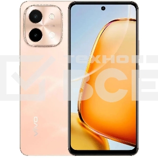 Смартфон Vivo Y28, 8/128Gb, розовое золото