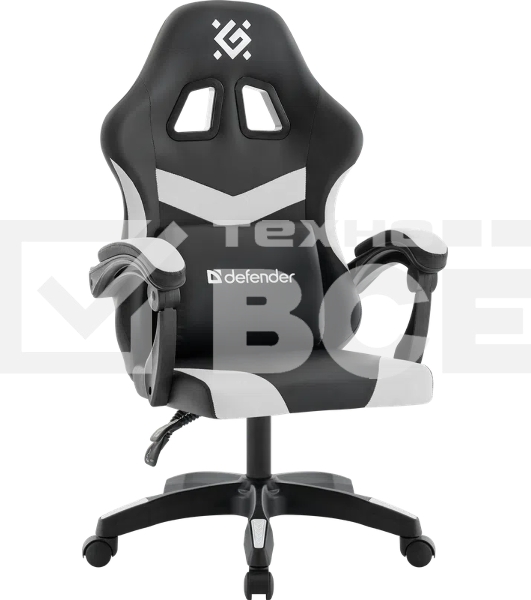 Кресло игровое Defender Runa черныйбелый,класс 2, PU