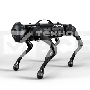 Четырехопорный робот Unitree Go1 Quadruped robot черный Edu