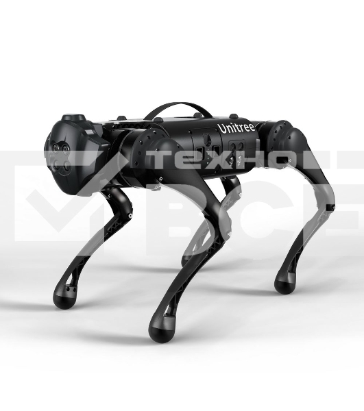 Четырехопорный робот Unitree Go1 Quadruped robot черный Edu