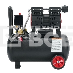 Компрессор поршневой P.I.T. PAC24-C1 безмасляный 110л/мин 24л 600Вт черный/красный, фото3