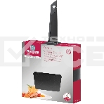 Сковорода Rondell Kontur RDA-1487 круглая 26 см покрытие: Xylan Plus ручка несъемная (с крышкой) графитовый, фото3