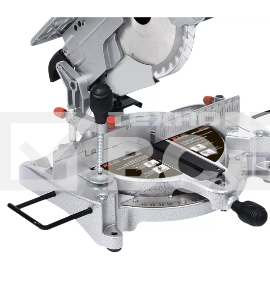 Профессиональная торцовочная пила KLPRO KLGK1512 (1900Вт, 4500об/мин, 255мм, диск по дереву в комплекте)