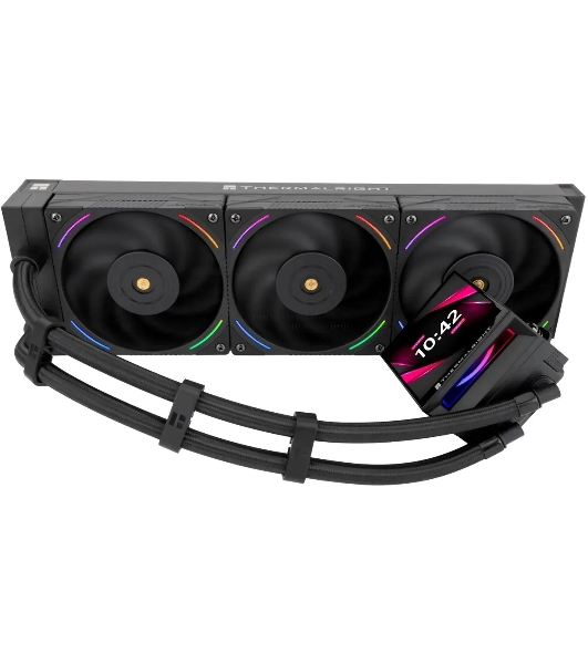 Жидкостная система охлаждения Thermalright Hyper Vision 360 Argb черный/ Display/ all Intel/AMD