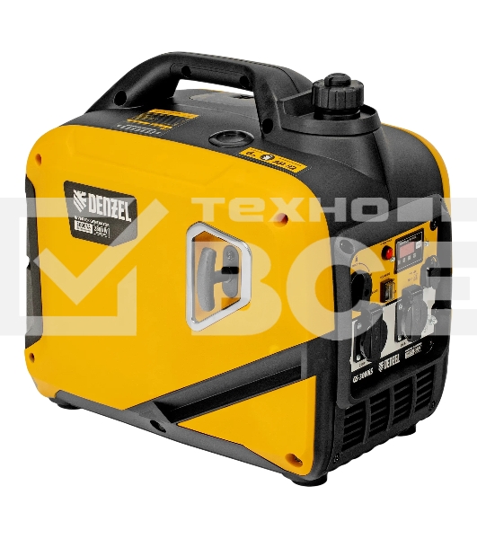 Генератор инверторный Denzel GS-3000iS, 3,0 кВт, 230 В, закрытый корпус, ручной старт