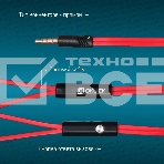 Проводные наушники Oklick HS-S-210 красный, внутриканальные, jack 3.5 мм, фото10