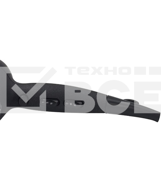 Фен Polaris PHD 2289AC серый, 2200 Вт, ионизация