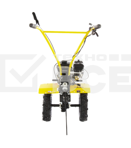 Мотоблок Denzel DPT-270X, 7 л.с., диск.сцеп, шир 90 см, глуб 35 см, фрез 3х4, ВОМ, передачи 2В/1Н