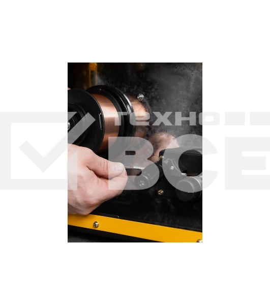 Омедненная проволока ER70S-6, диам. 0,8 мм, 1 кг, диам. катушки D100 Denzel