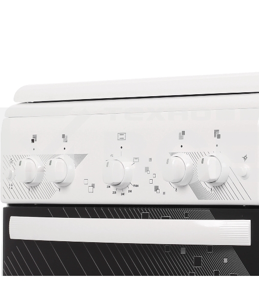 Плита газовая Gefest ПГ 5100-02 0009 белый, конфорок 4 шт, духовка 52 л, 50 см x 85 см x 58.5 см