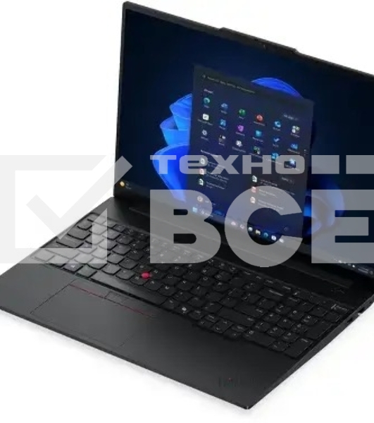 Ноутбук WUXGA LENOVO ThinkPad E16 G3/16' IPS/Intel Core 5 210H/16Gb/512Gb SSD/Intel Graphics/noOS/черный/1.63kg