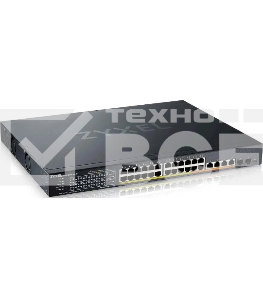 Коммутатор Hybrid Smart L2+ Switch Zyxel NebulaFlex XMG1930-30HP, rack 19