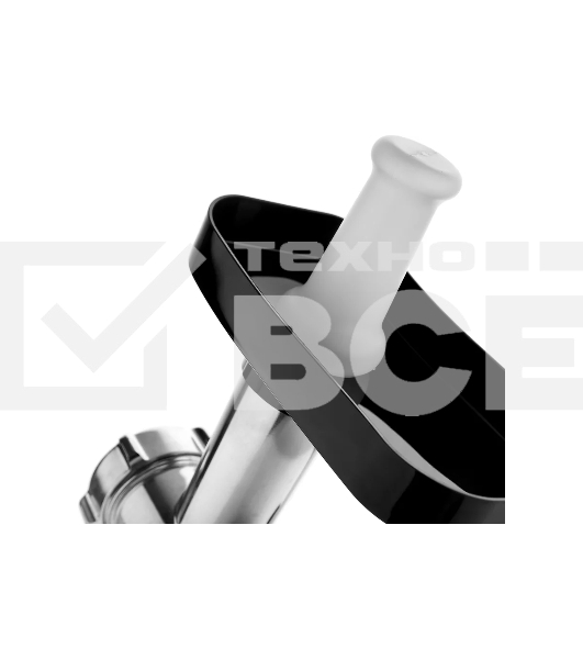 Мясорубка BRAYER BR1600, 1300 Вт, реверс, отсек для дисков, 2 диска для круп. и мелк. помола, толкат