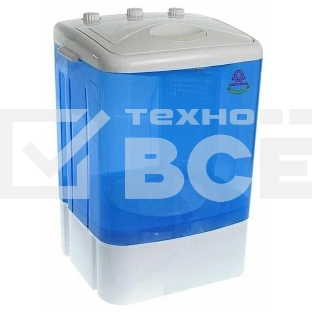 Стиральная машина Мастерица WM-0102 cиний, загрузка вертикальная 2 кг, 0 об/мин, класс А