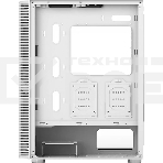 Компьютерный корпус Montech X3 Glass белый без БП ATX 3x140mm 2xUSB2.0 1xUSB3.0 audio bott PSU, фото5