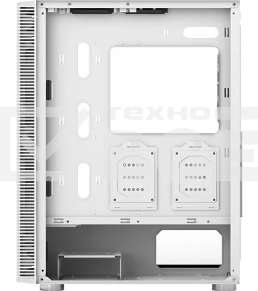 Компьютерный корпус Montech X3 Glass белый без БП ATX 3x140mm 2xUSB2.0 1xUSB3.0 audio bott PSU